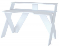 фото Компьютерный стол кст-117, белый сокол мебельная фабрика