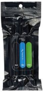 Пластик для 3D-ручки Creopop 1Б, классические Black/Blue/Green (SKU003)