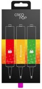 Пластик для 3D-ручки Creopop 5А,ароматические Red/Orange/Green (SKU014)