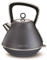 фото Электрочайник evoke pyramid steel blue (100102ee) morphy richards