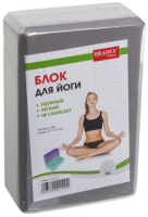 фото Блок для йоги sf 0407 серый bradex