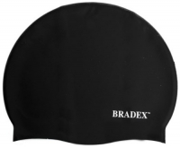 фото Шапочка для плавания sf 0326 черная bradex