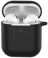 фото Чехол 1/2 для airpods black (cbap04b) eva