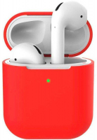 фото Чехол 1/2 для airpods red (cbap04r) eva