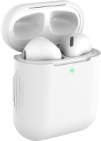 фото Чехол 1/2 для airpods white (cbap04w) eva