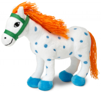 фото Мягкая игрушка "пеппи длинный чулок: лошадь лилла", 22 см (mc_pp_44372000) micki