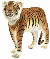 фото Мягкая игрушка тигр, стоящий, жаккард, 140 см (6592) hansa-creation