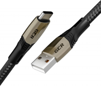 фото Кабель gcr-uc20 mercedes usb/typec, 1,2 м black (gcr-51495)