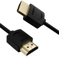 фото Кабель gcr-hm502 slim hdmi2.0, 1,5 м black (gcr-51595)