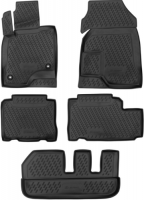 фото Коврики в салон chevrolet captiva, 2011+, 5 шт (carchv00019) element