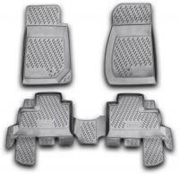 фото Коврики в салон jeep wrangler 4 doors, 2007+, 4 шт (carjep00007) element