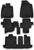 фото Коврики в салон nissan pathfinder 2014+, 5 шт (carnis00037) element