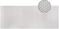 фото Облицовка радиатора 100х40 см, серебро, ячейки 16х6 мм (kt 835490) kraft
