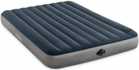 фото Надувная кровать deluxe single-high, со встроенным насосом на батарейках, 152 см (64783) intex