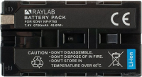 фото Аккумулятор для фотокамеры 6700 мач (rl-f750) raylab