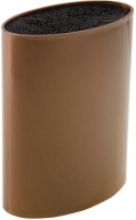 фото Подставка для ножей 17,4х7,2 см, коричневая (29649) mayer-boch