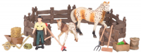 фото Набор фигурок "мир лошадей", 16 предметов (мм205-072) masai-mara