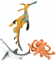 фото Набор фигурок "мир морских животных", 6 предметов (мм203-022) masai-mara
