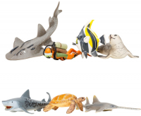 фото Набор фигурок "мир морских животных", 7 предметов (мм203-018) masai-mara