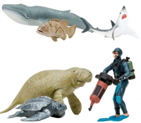 фото Набор фигурок "мир морских животных", 6 предметов (мм203-028) masai-mara