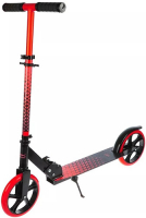 фото Самокат delta, анодированная рулевая стойка, pu 200 мм, красный (641369) x-match