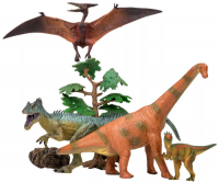 фото Набор фигурок "мир динозавров", 7 предметов (mm206-025) masai-mara