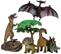 фото Набор фигурок "мир динозавров", 7 предметов (mm206-015) masai-mara