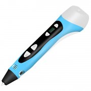 3D-ручка Cactus PLA ABS LCD, голубая (CS-3D-PEN-C-BL)