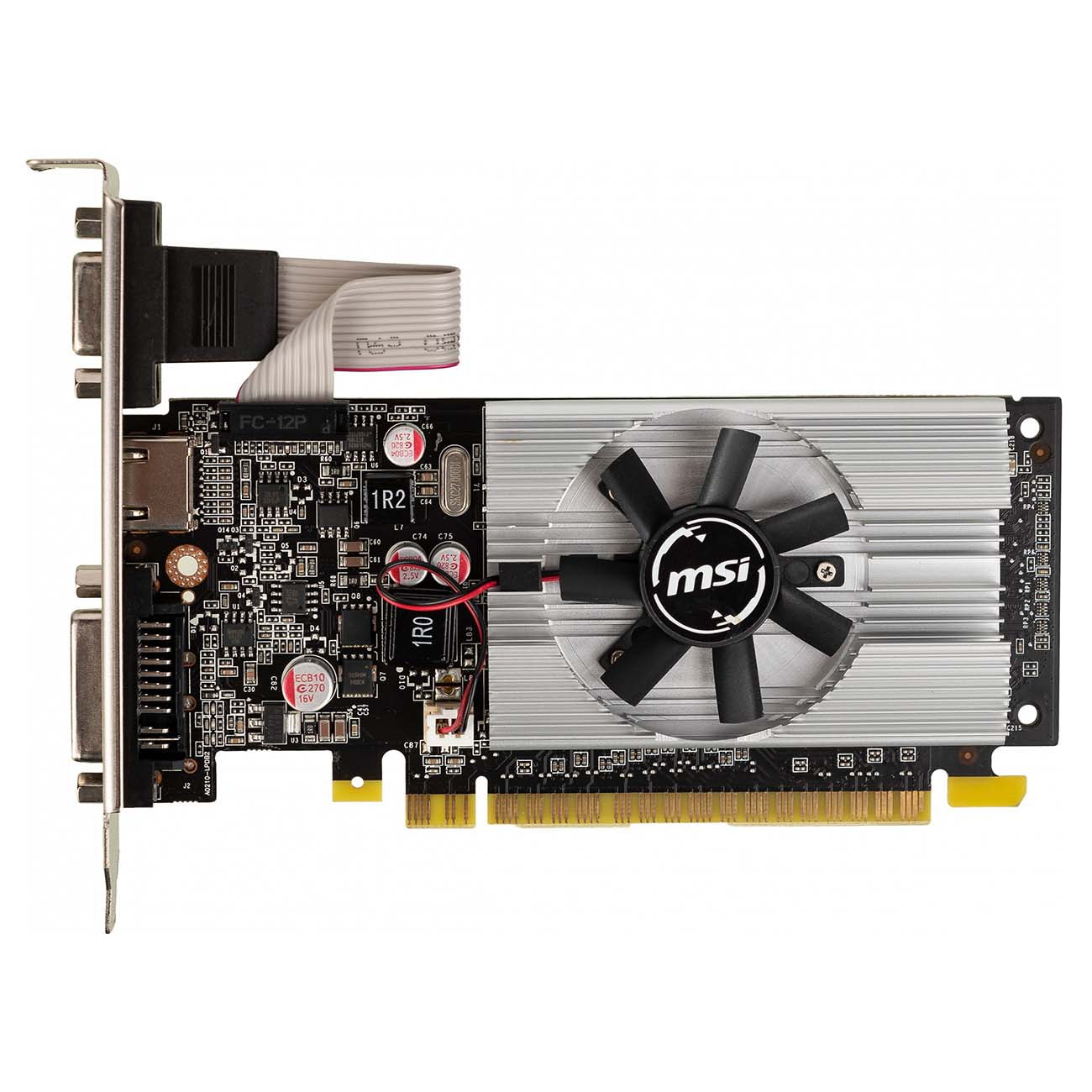 Видеокарта MSI Nvidia GeForce 210 PCIE16 1GB GDDR3 (N210-1GD3/LP)