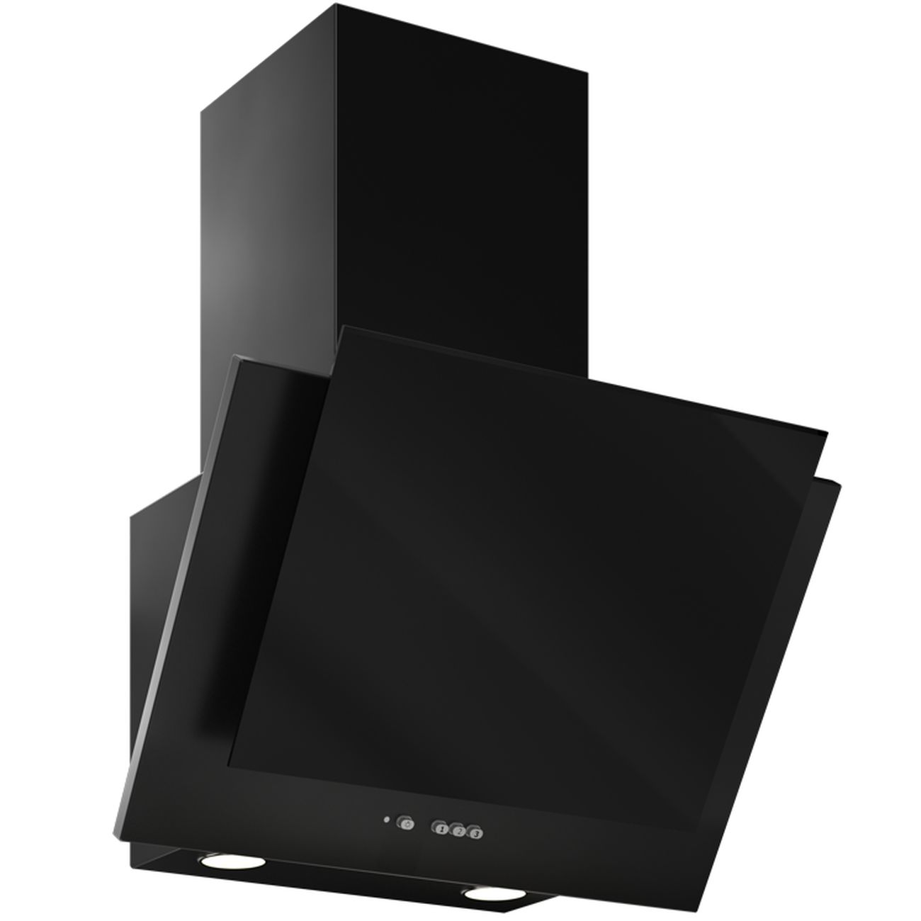 Вытяжка Elikor Рубин 60П-650-К3Д, антрацит/черная
