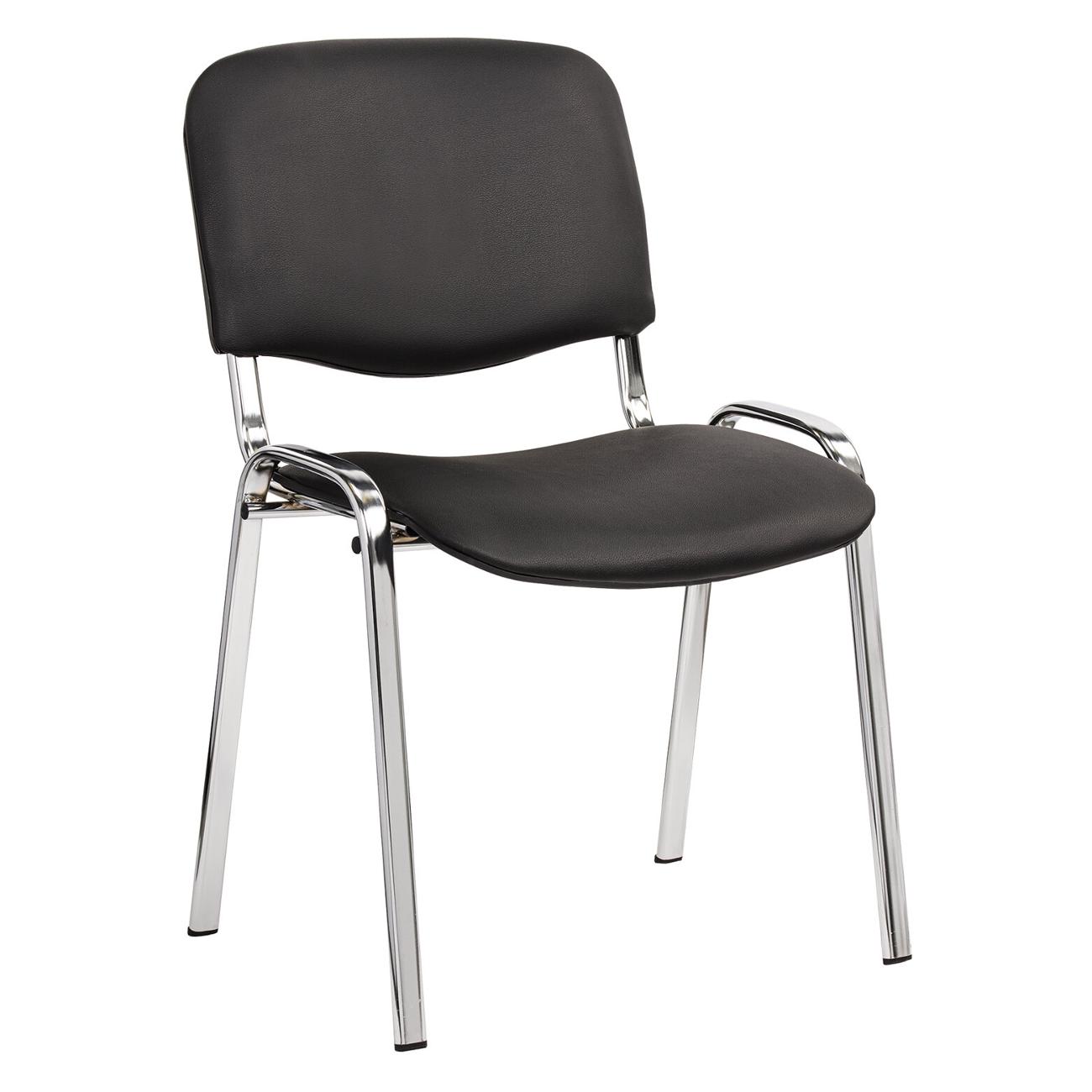 Стул офисный easy chair изо с 11 черный ткань металл черный