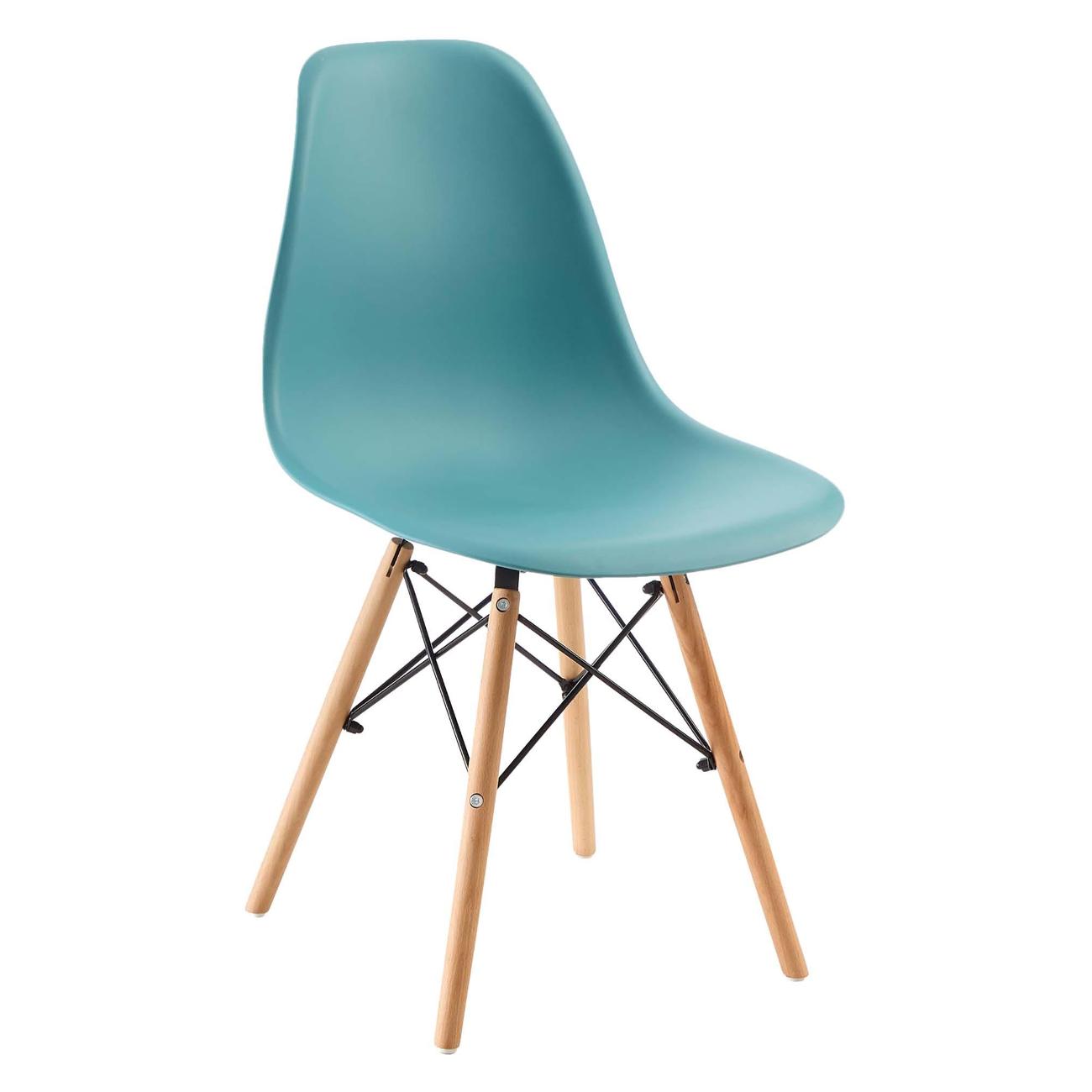 стул eames dsw зеленый