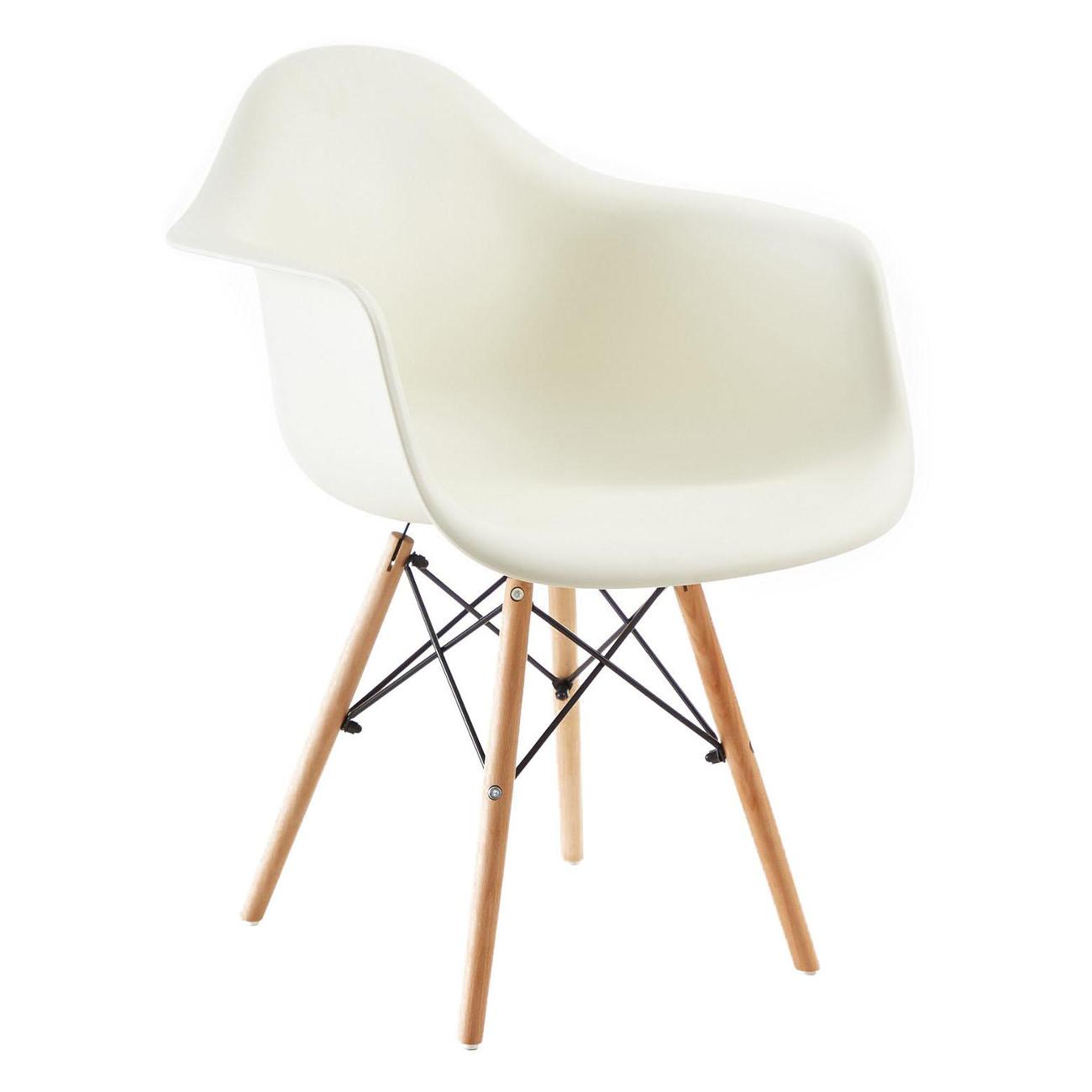 стул для столовых eames белый