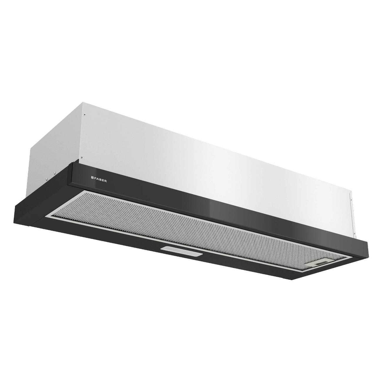Встраиваемая вытяжка Faber Ampira Glass BK 90