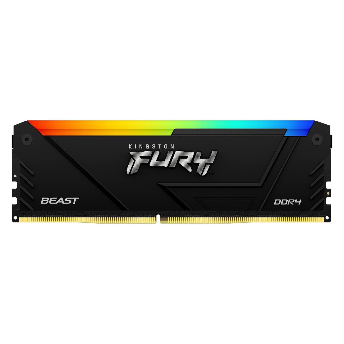 Kingston 8GB 3200MT/s DDR4 CL16 DIMM Fury Beast RGB (KF432C16BB2A/8)