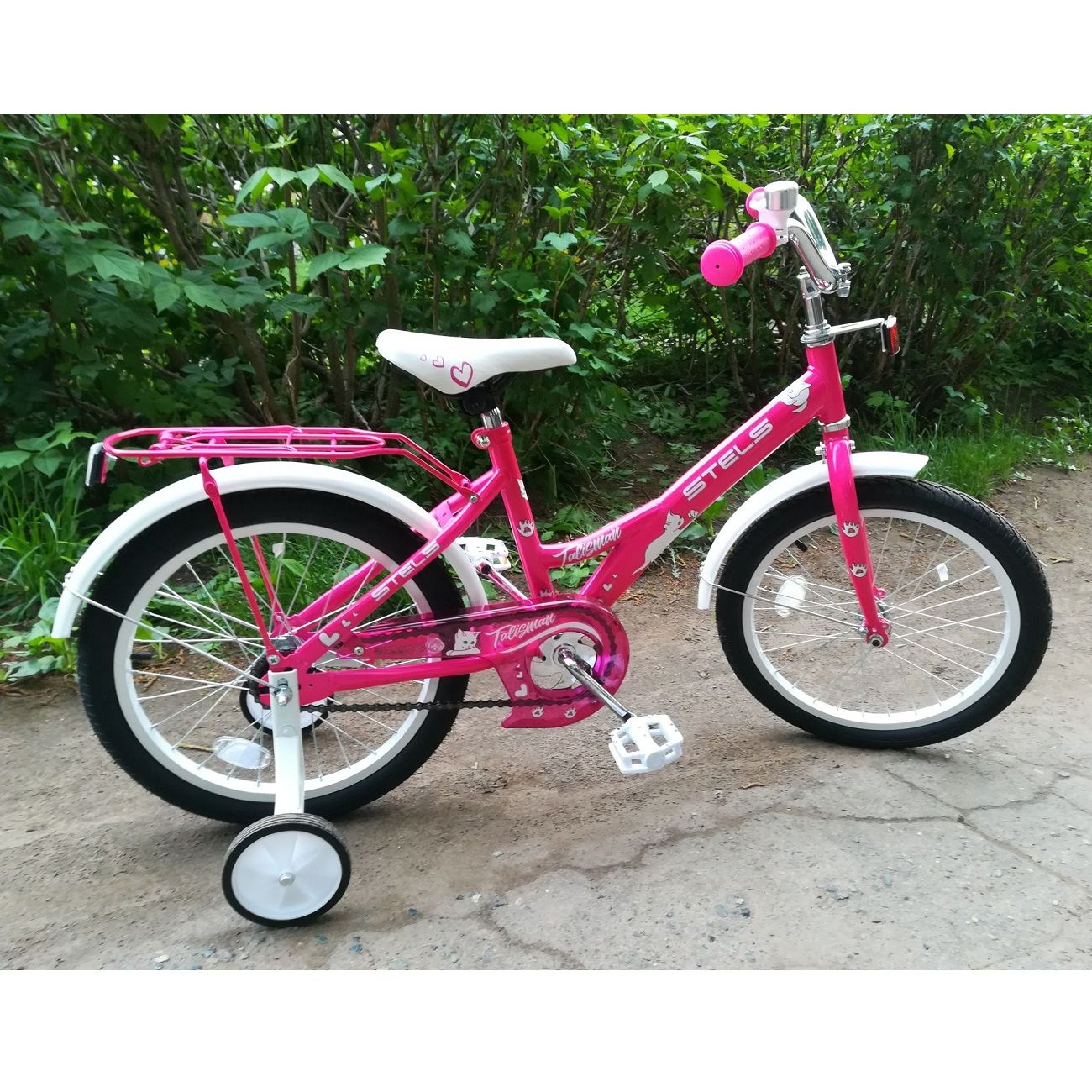 Велосипед стелс розовый фото