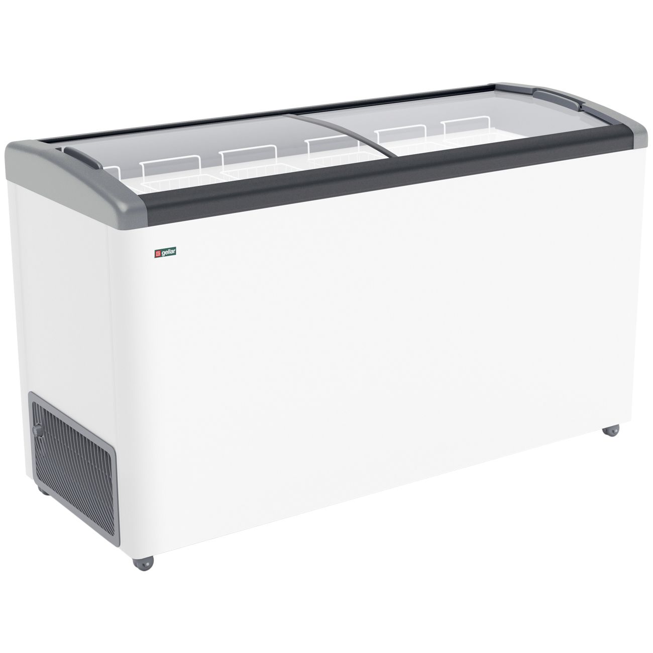 Морозильный ларь Gellar FG 575 E Grey