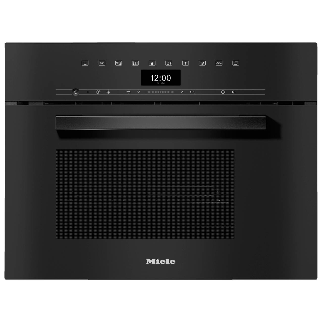 miele духовой шкаф h2860b obsw черный обсидиан