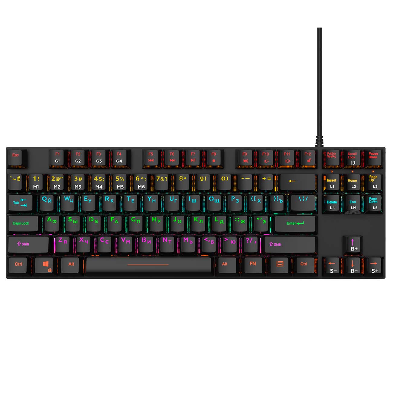 Игровая клавиатура TFN Saibot KX-13 (TFN-GM-KW-KX-13BKB)