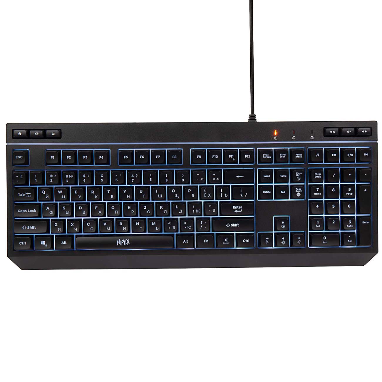 Игровая клавиатура HIPER Dignity (GKEY-1100)