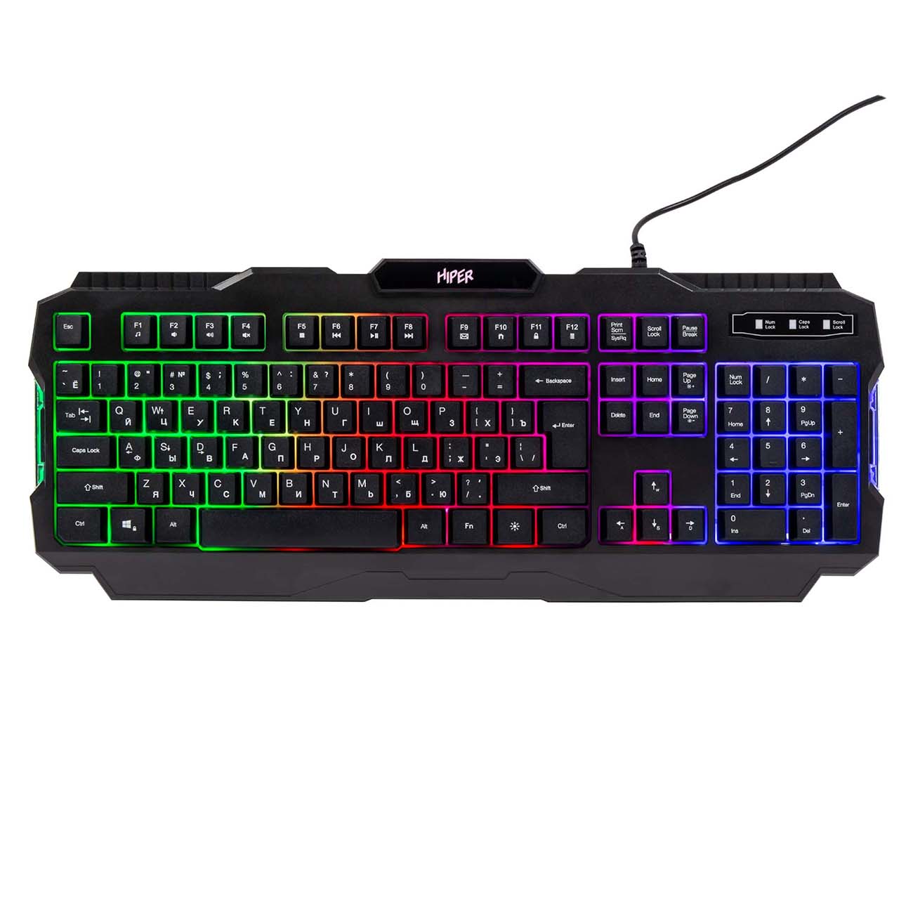 Игровая клавиатура HIPER Rampage (KGM3X)
