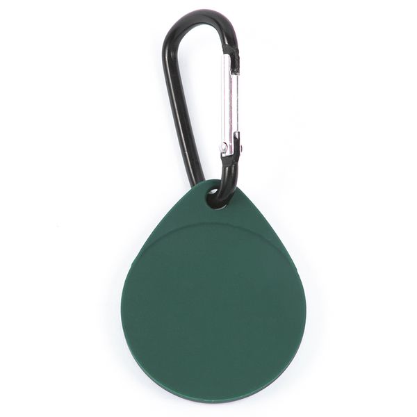 фото Брелок для apple airtag, с карабином, треугольник, зеленый (ут000026011) red line