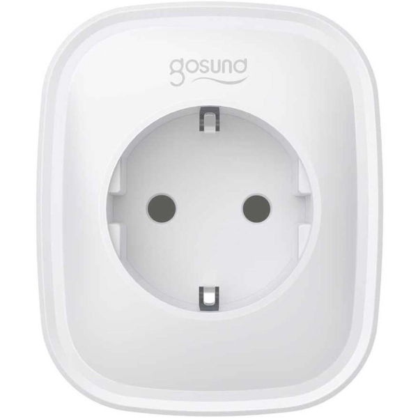 фото Умная розетка smart plug 2 usb total 2.1a, белая (sp112) gosund