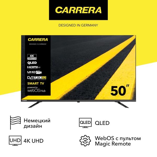 фото Телевизор qled 4k 50" №500 carrera