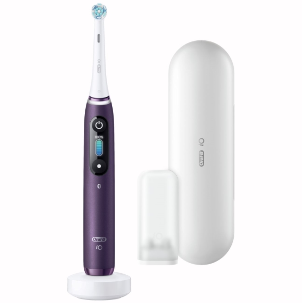 фото Электрическая зубная щетка oral-b iom8.1a1.1bd violet ametrine braun