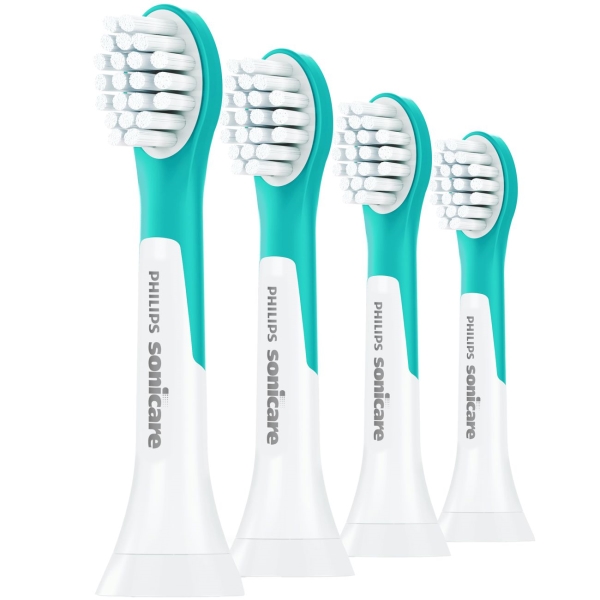 фото Насадки для зубной щетки sonicare for kids hx6034/33, 4 шт philips