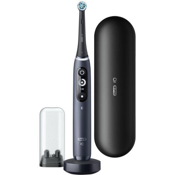 фото Электрическая зубная щетка oral-b io 7 black ony (iom7.1b2.2bd) braun