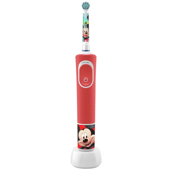 фото Электрическая зубная щетка oral-b vitality d100.413.2k mickey red braun