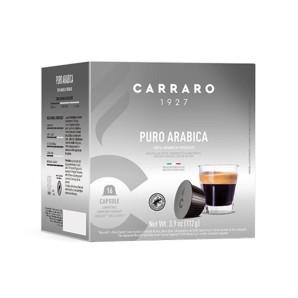 фото Кофе в капсулах puro arabica, 16 шт caffe carraro