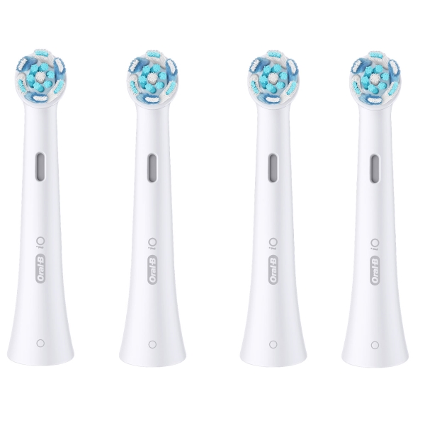 фото Насадки для зубной щетки io rb ultimate clean white, 4 шт oral-b